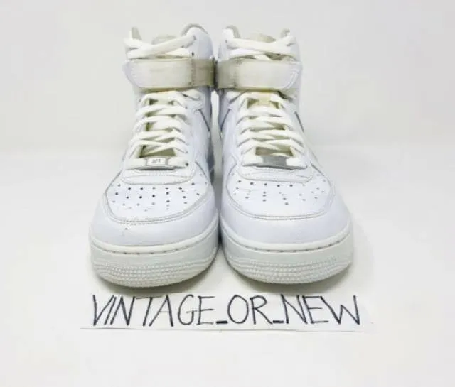 2018 Nike Air Force 1 High White 315121-115 sz 9.5