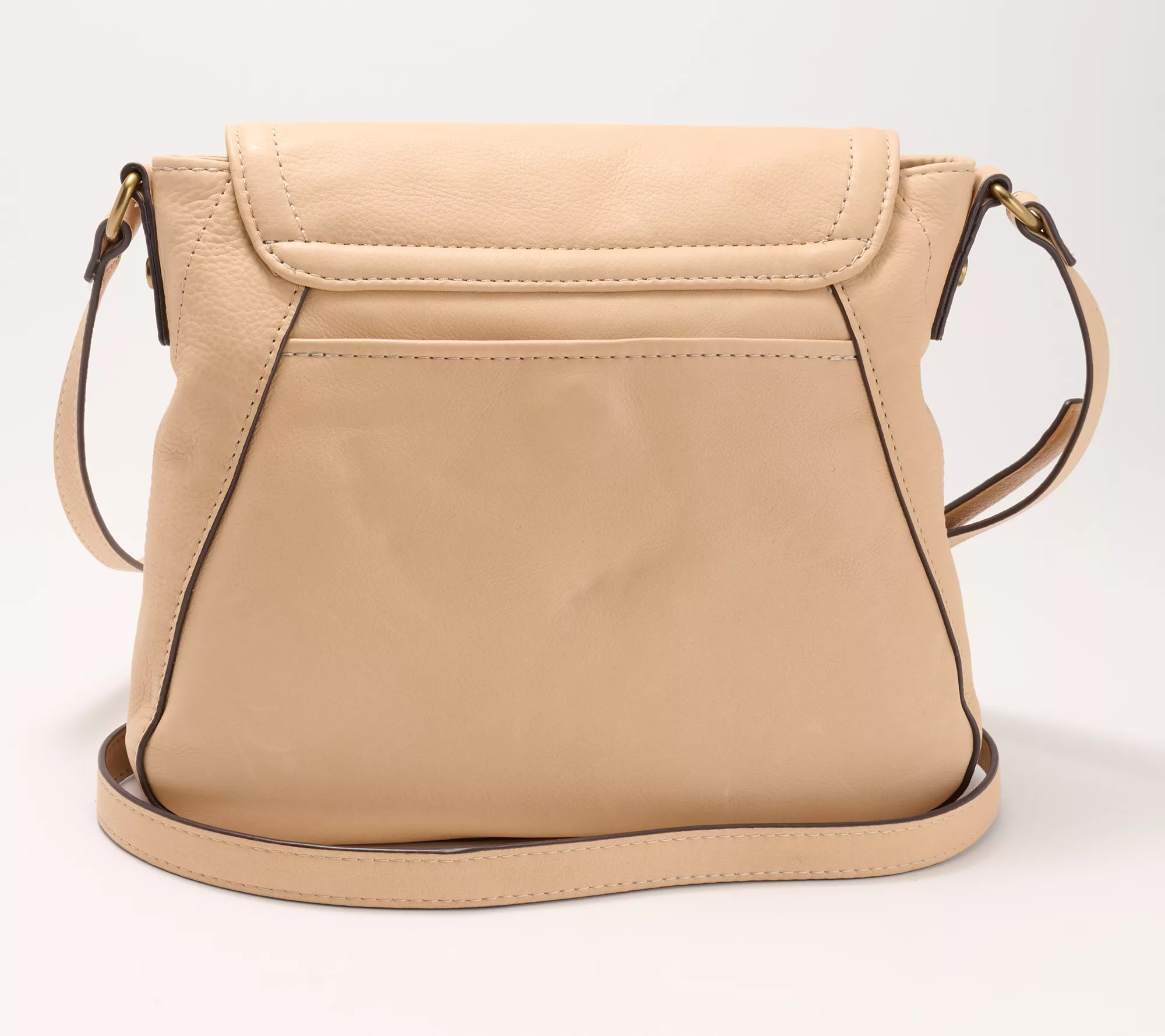 "As Is" American Leather Co. Ria Front Flap Large Crossbody