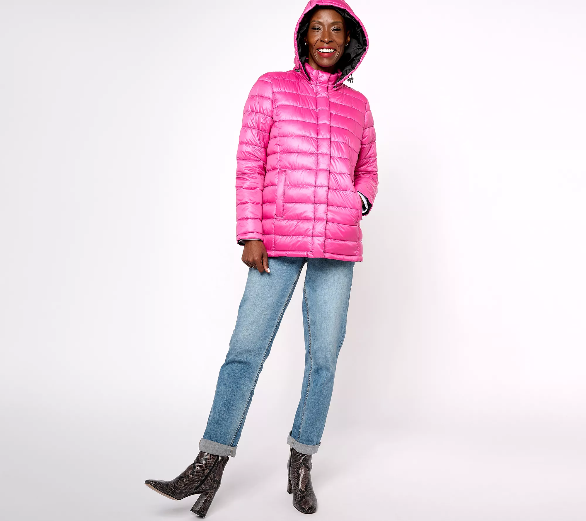 "As Is" Belle by Kim Gravel Reversibelle Quilted Jacket