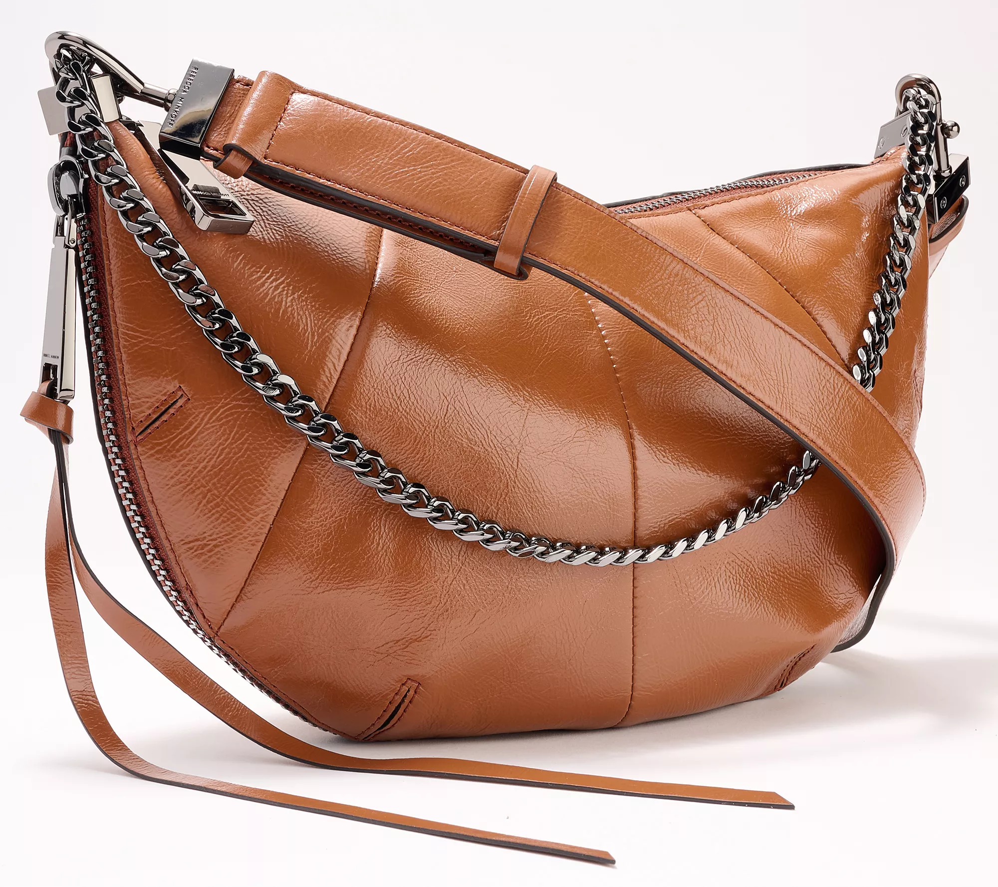 "As Is" Rebecca Minkoff Zip Around Leather Crossbody