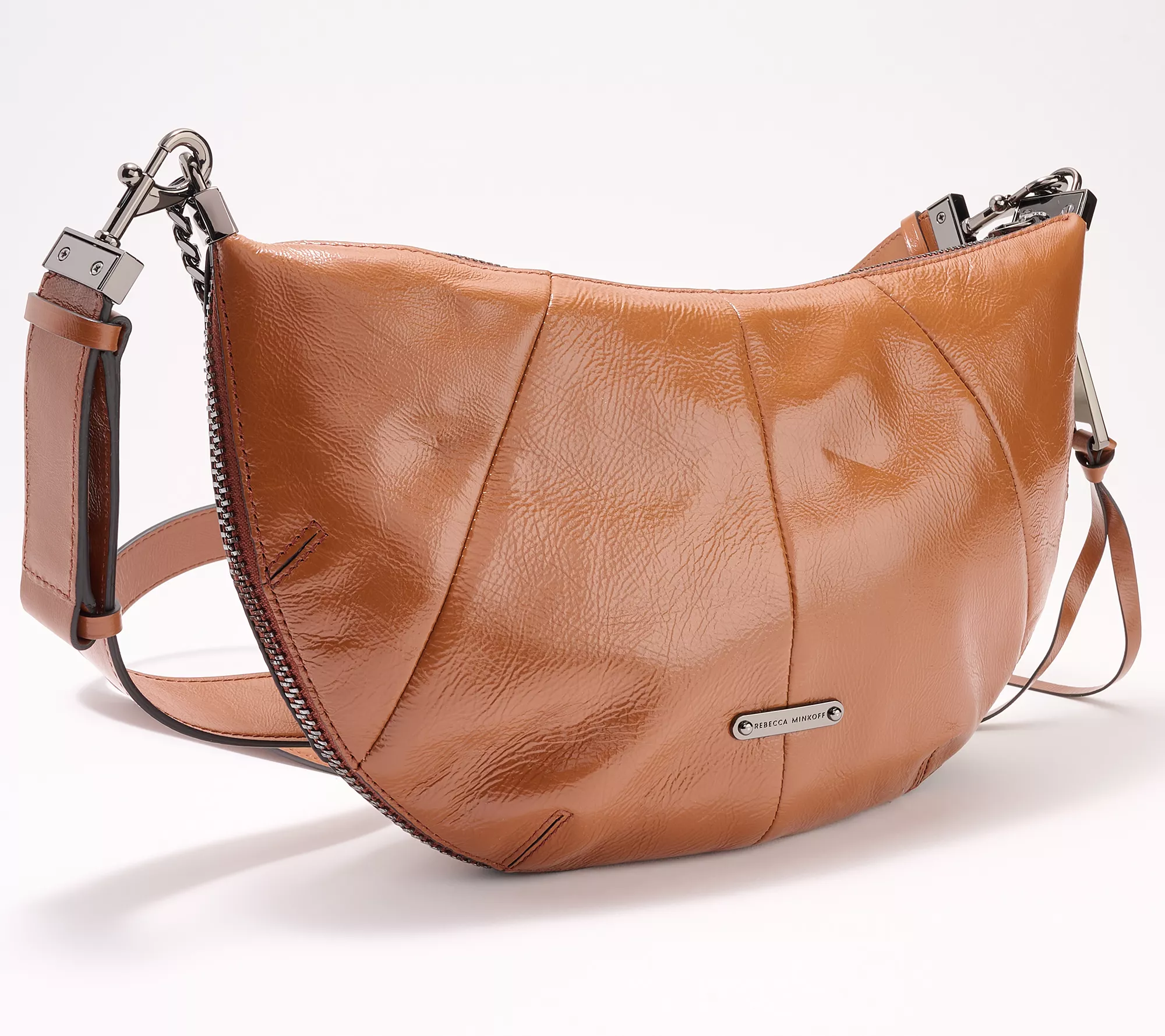 "As Is" Rebecca Minkoff Zip Around Leather Crossbody