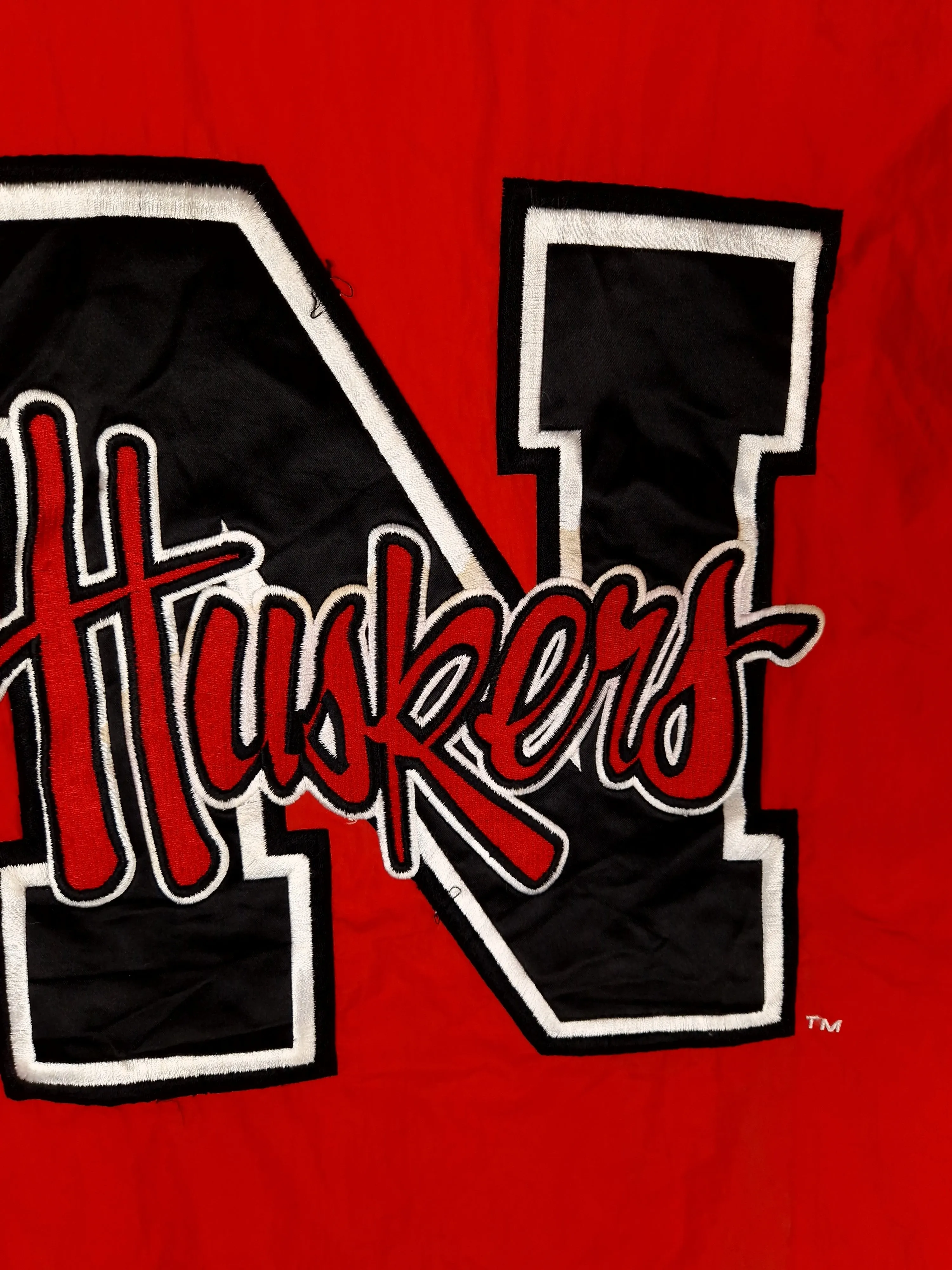 90's Starter Nebraska Huskers Windbreaker - Size Large