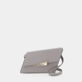 Acne Studios  Distorted Crossbody - Acne Studios - Grey Clair - Leather