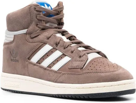 Adidas Centennial 85 high-top sneakers Brown