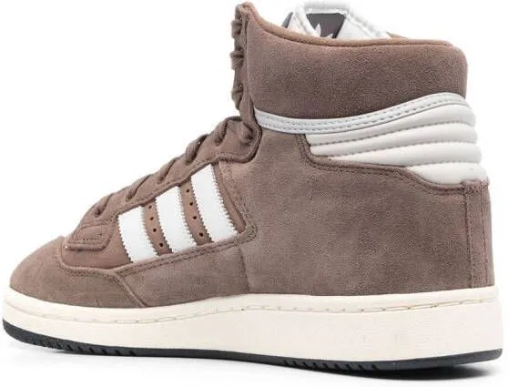 Adidas Centennial 85 high-top sneakers Brown