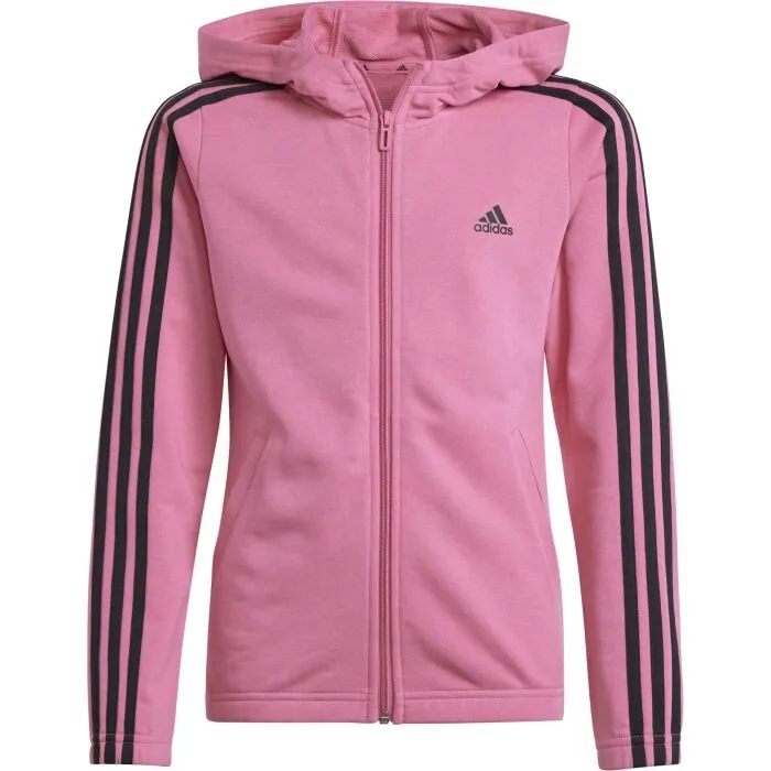 adidas ESSENTIALS 3-STRIPES FULLZIP HOODIE