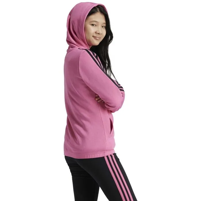 adidas ESSENTIALS 3-STRIPES FULLZIP HOODIE