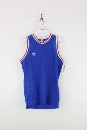 Adidas Mesh Vest Blue XL