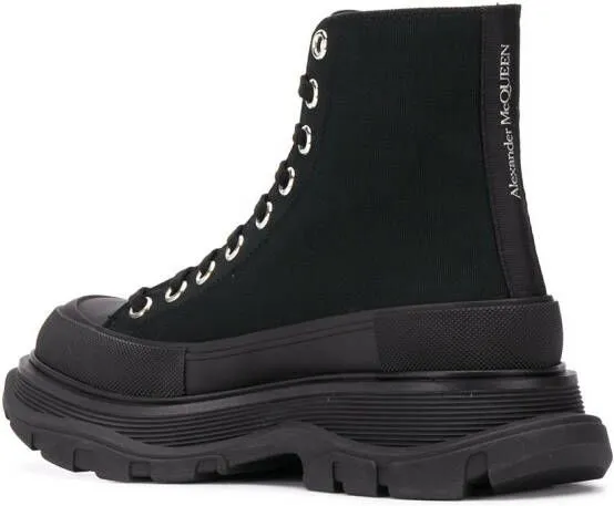 Alexander McQueen Tread Slick high-top sneakers Black