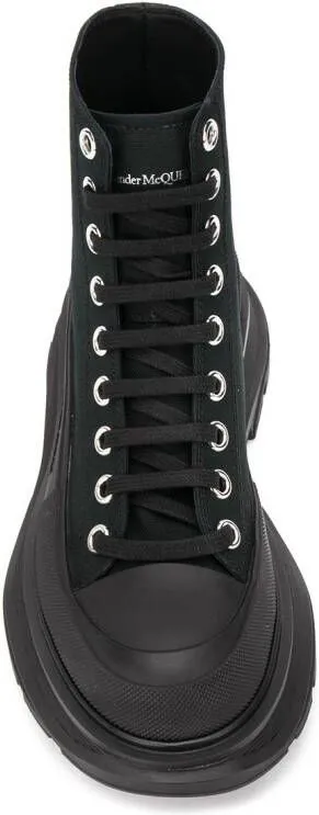 Alexander McQueen Tread Slick high-top sneakers Black