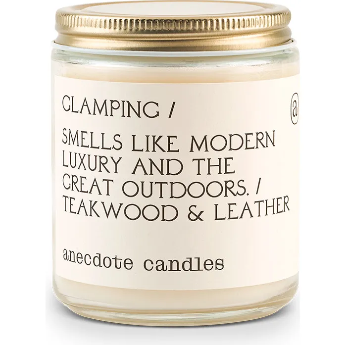 Anecdote Candles Glamping Glass Jar Candle