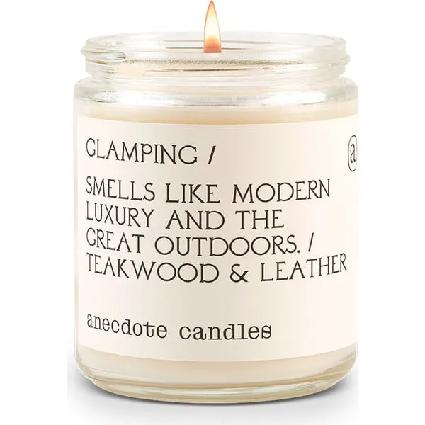 Anecdote Candles Glamping Glass Jar Candle