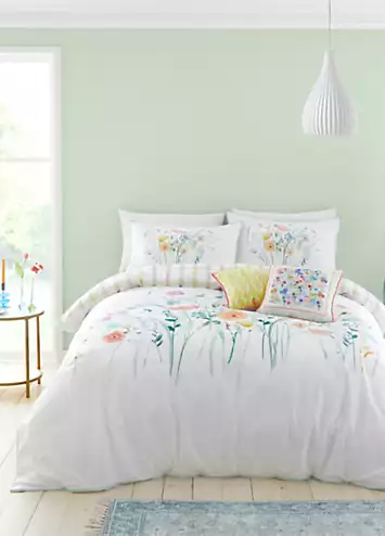 Appletree Style Gardenia 100% Cotton Duvet Cover Set | Kaleidoscope