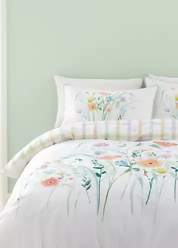 Appletree Style Gardenia 100% Cotton Duvet Cover Set | Kaleidoscope