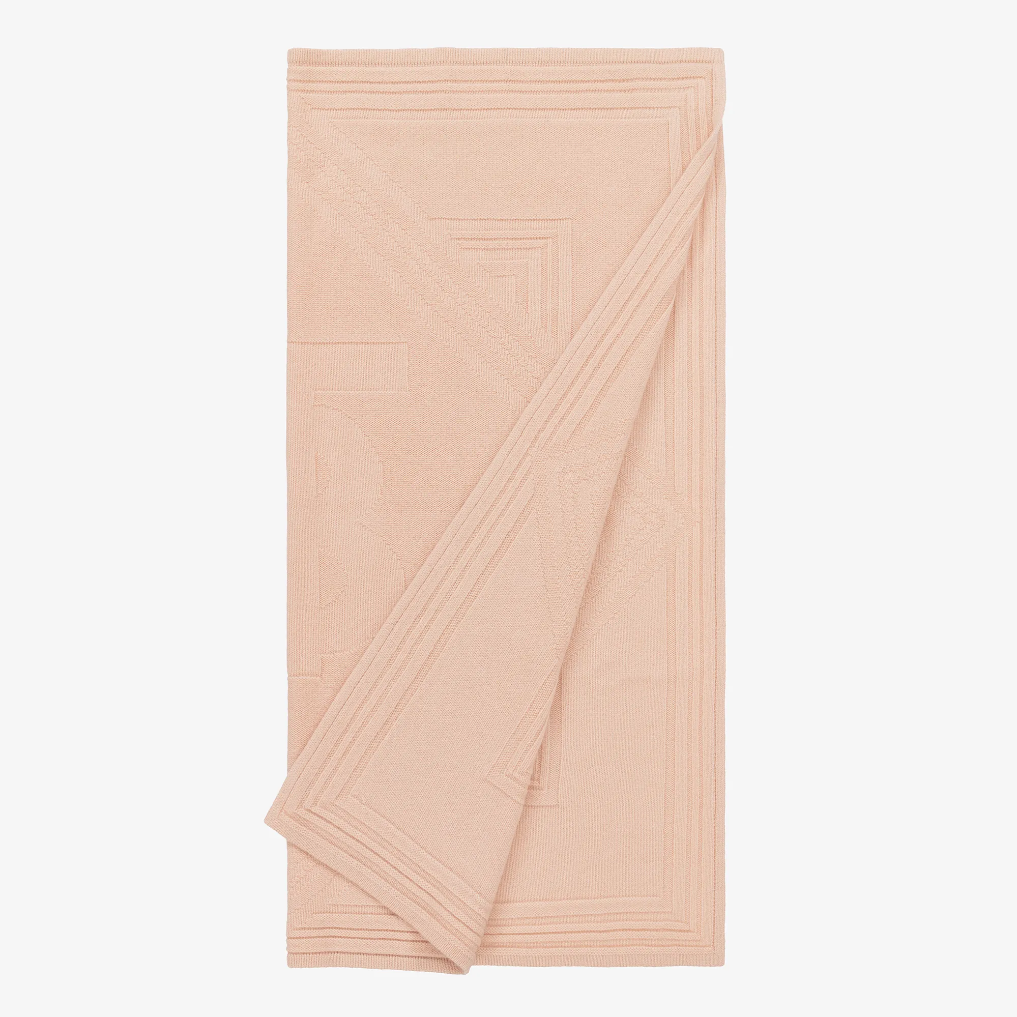 Baby Girls Pink Cashmere Blanket (71cm)