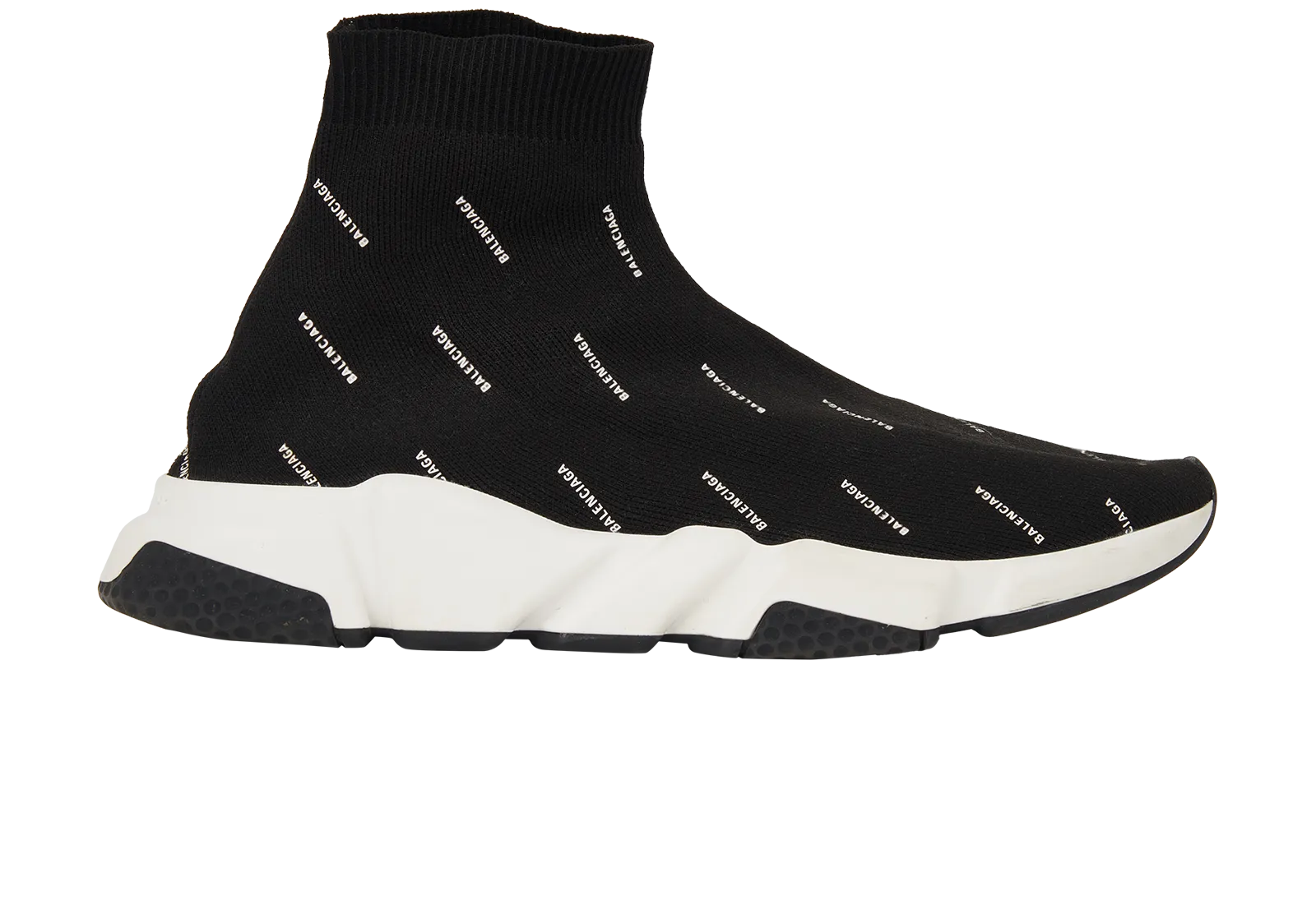 Balenciaga Logo Speed Sock Trainers