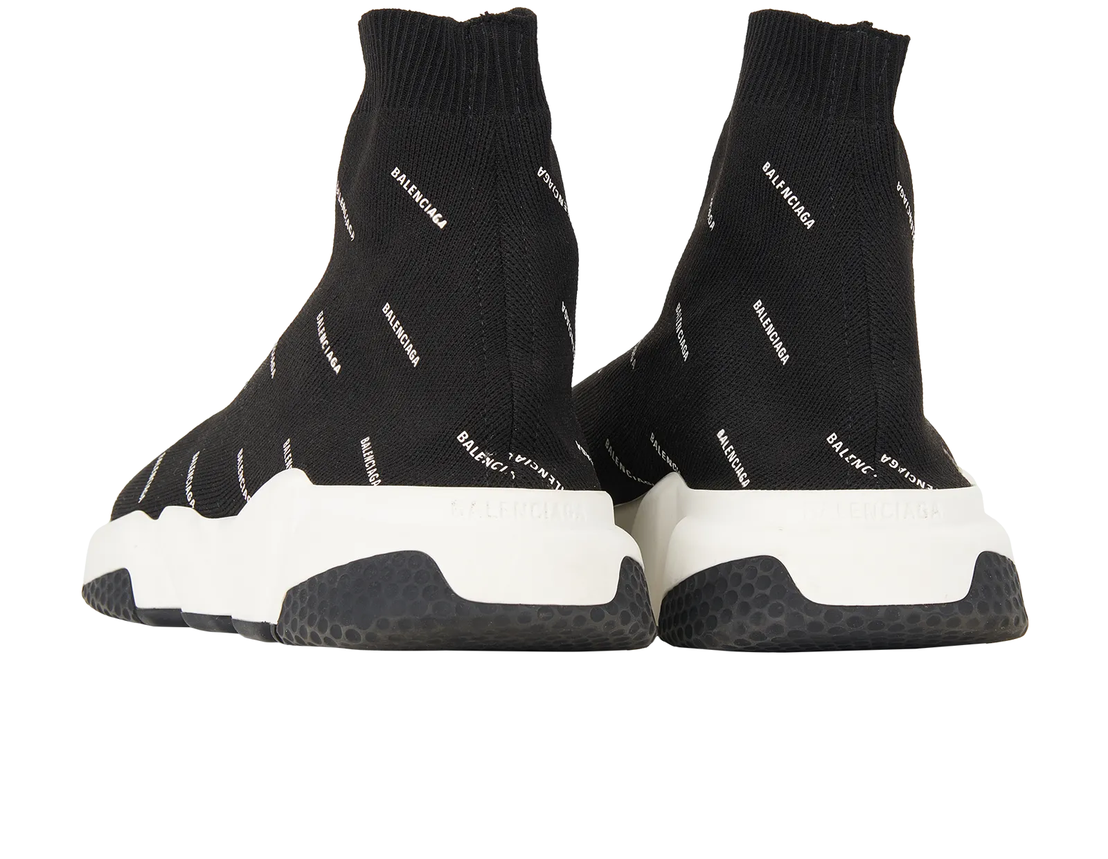 Balenciaga Logo Speed Sock Trainers