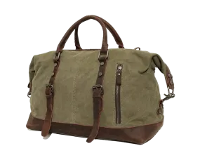 Berchirly Canvas Leather Mens' Travel Duffle Bag - Horizon Leathers