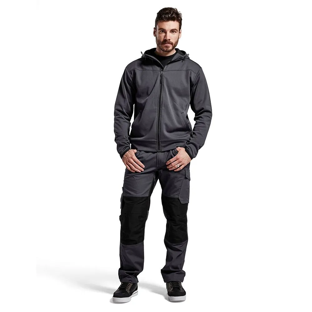 Blåkläder 3363-2526 Hoodie With Zipper - Mid Grey