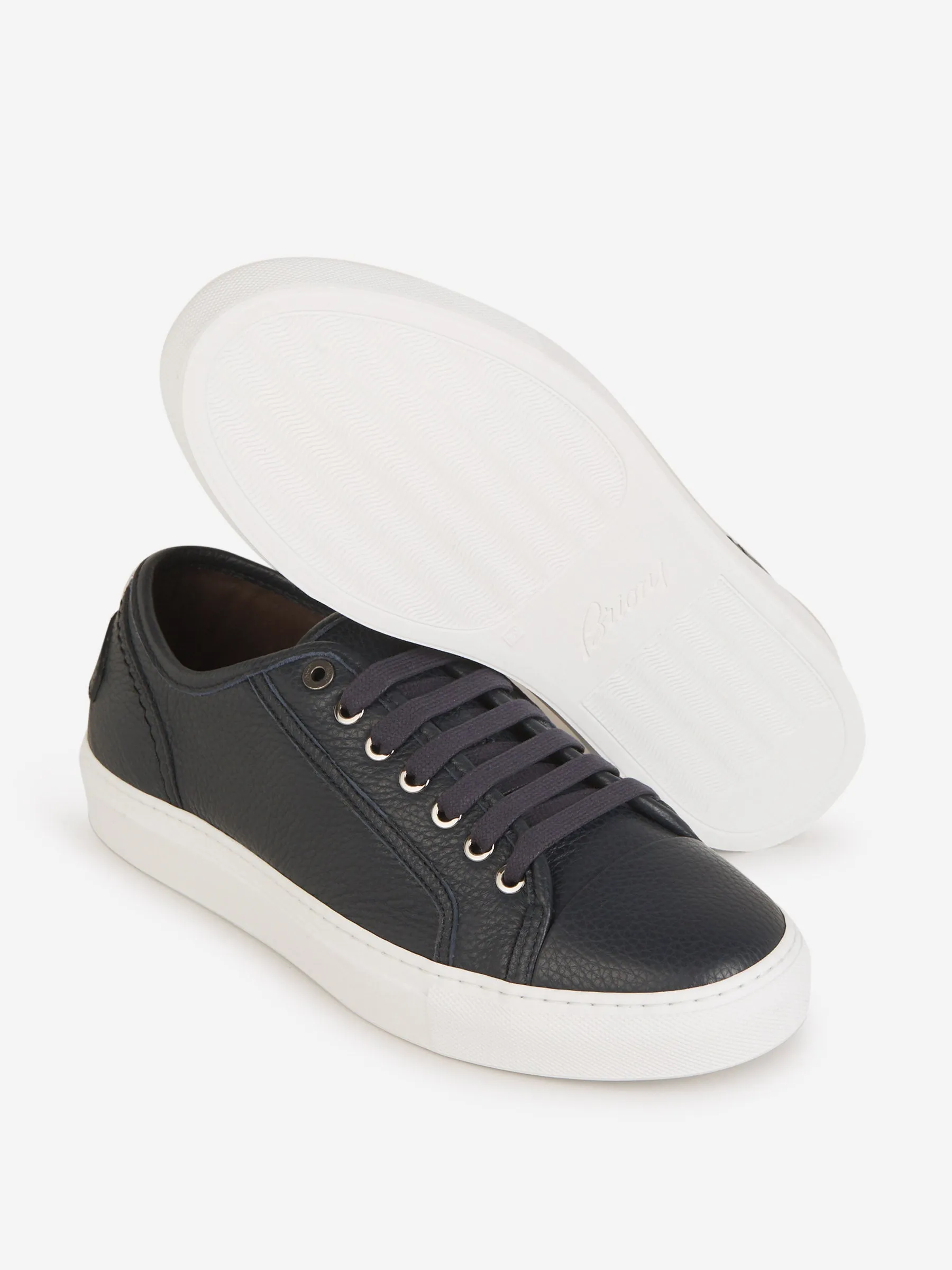 Brioni Leather Sustainable Sneakers 