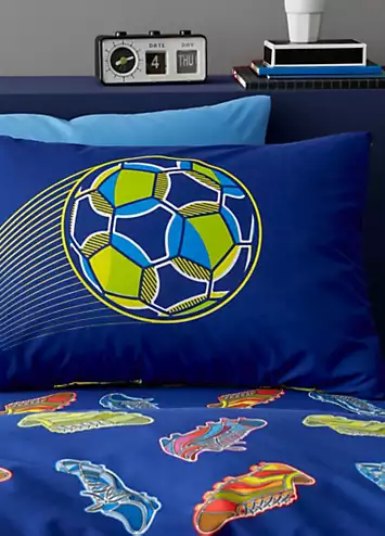 Catherine Lansfield Kids Bright Football Duvet Cover Set | Kaleidoscope