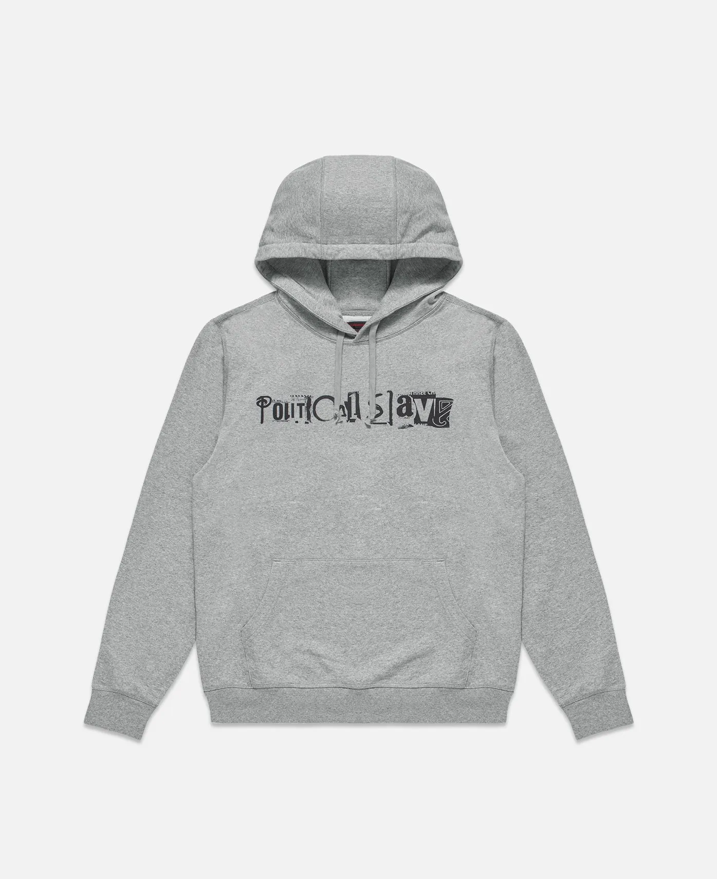 CLOT Political Slave Text Hoodie (Grey)