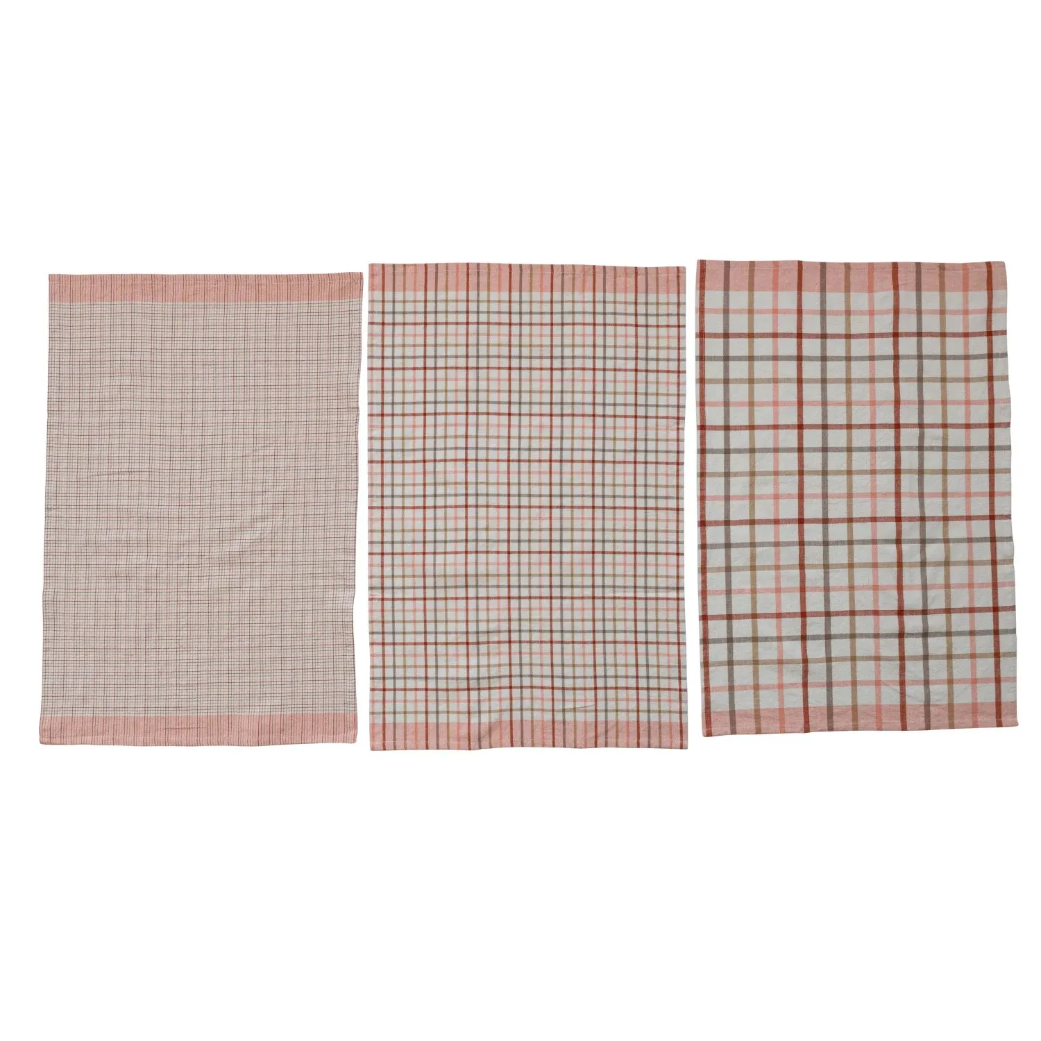 Cotton Plaid Tea Towels