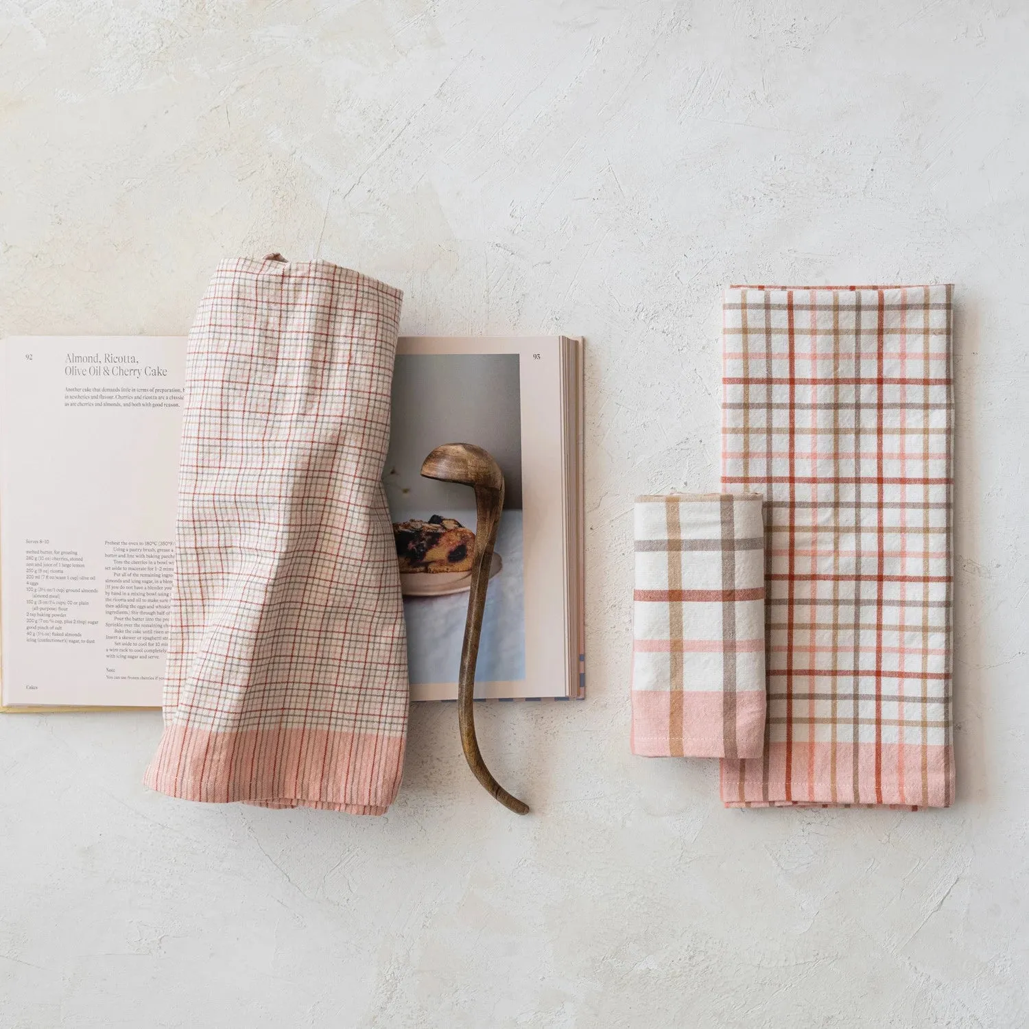 Cotton Plaid Tea Towels