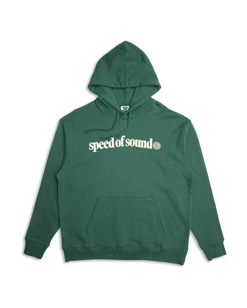 Deus Ex Machina Velocity Hoodie - Work Green