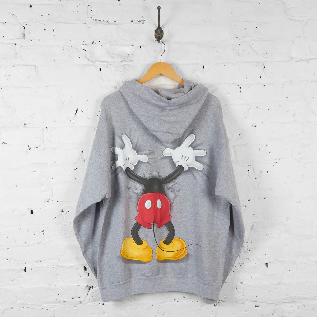 Disneyland Resort Mickey Mouse Hoodie - Grey - XL