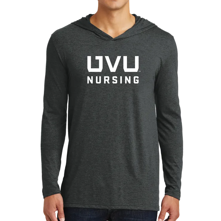 District Perfect Tri Long Sleeve Hoodie- UVU Nursing