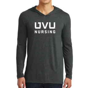 District Perfect Tri Long Sleeve Hoodie- UVU Nursing