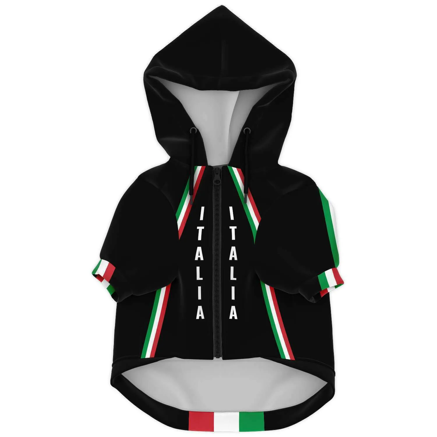 Dog Hoodie - Italia black