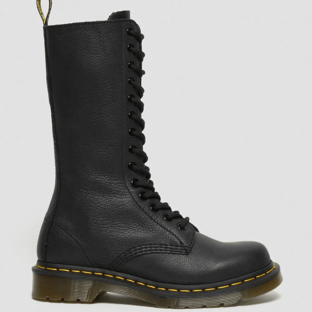 Dr Martens Black 1B99 14 Eyelet Virginia Leather Boot