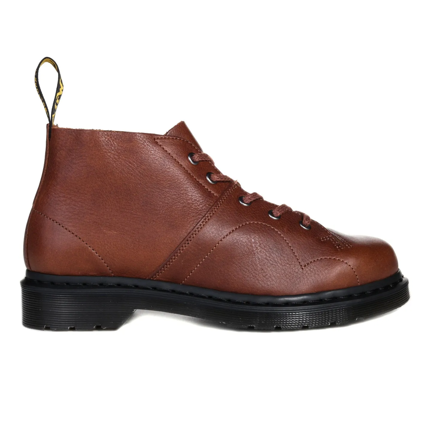 DR. MARTENS CHURCH BOOT BROWN BUCKINGHAM