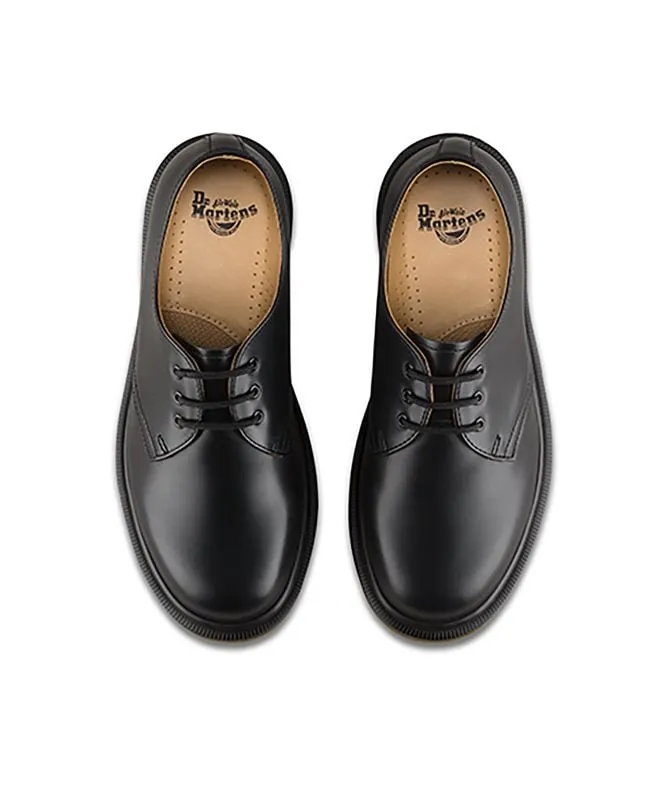 Dr. Martens Unisex 1461 Plain Welt Smooth Shoe | Black