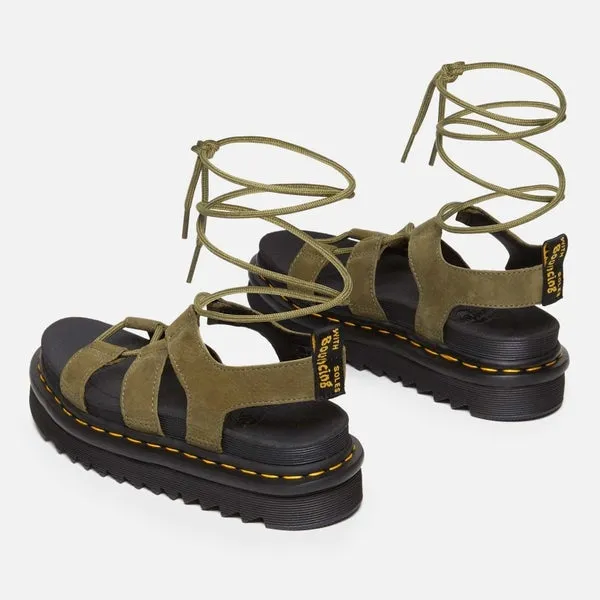 Dr. Martens Women's Nartilla Suede Gladiator Sandals