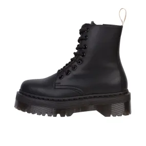 Dr Martens Womens Vegan Jadon II Mono Felix Rub Off Black