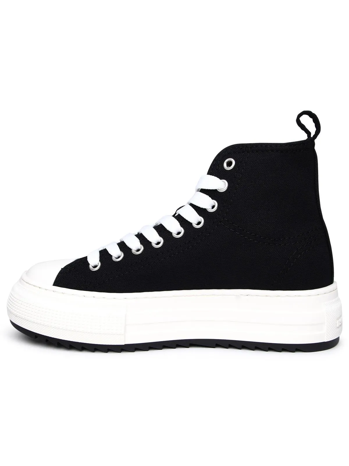 Dsquared2    Dsquared2 Black Canvas Berlin Sneakers