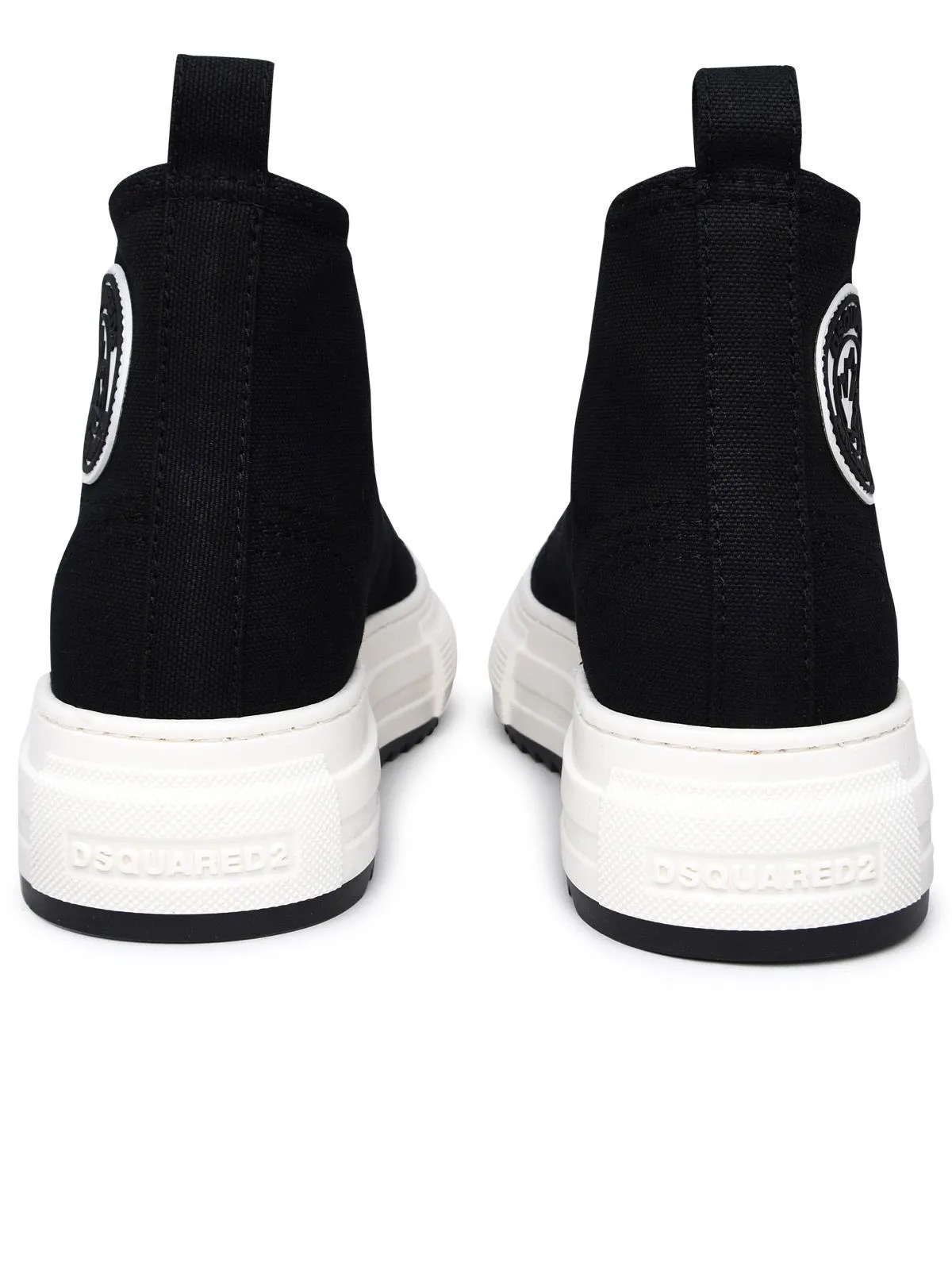 Dsquared2    Dsquared2 Black Canvas Berlin Sneakers