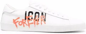 DSQUARED2 Icon-print low-top sneakers White