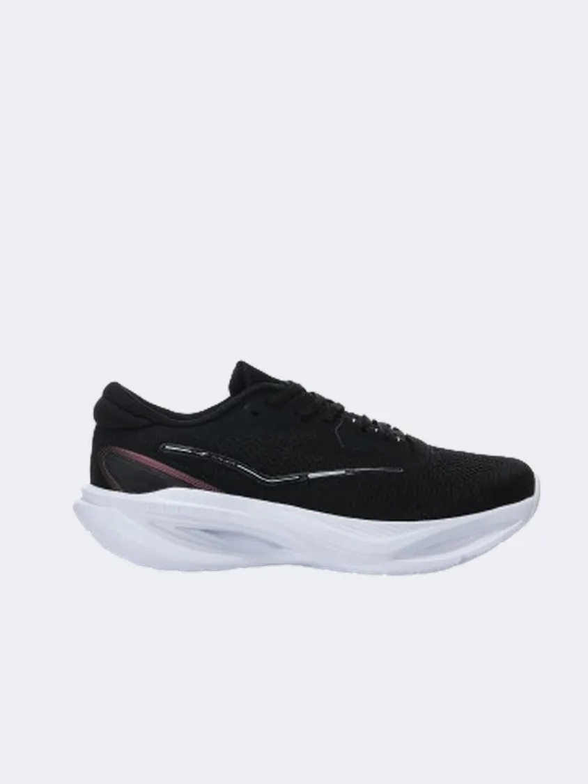 Erke Cushioning Men Running Shoes Black/White