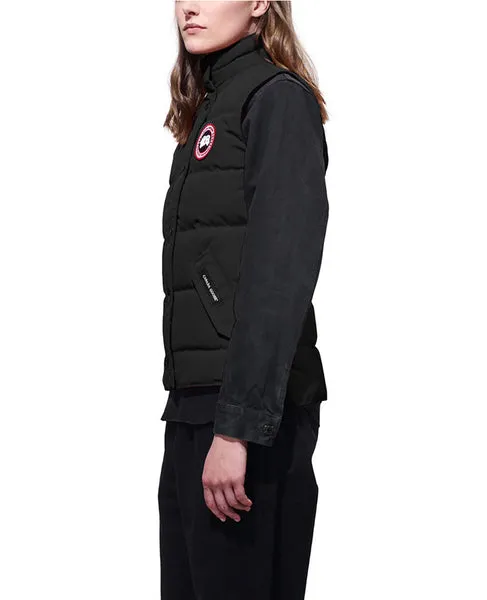 Freestyle Vest Black Womens