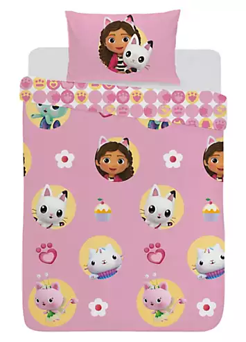 Gabby’s Dollhouse Gabby & Friends Duvet Cover Set | Kaleidoscope