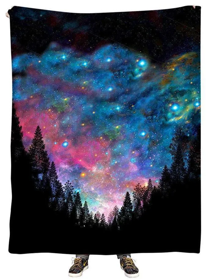 Galactic Valley Plush Blanket