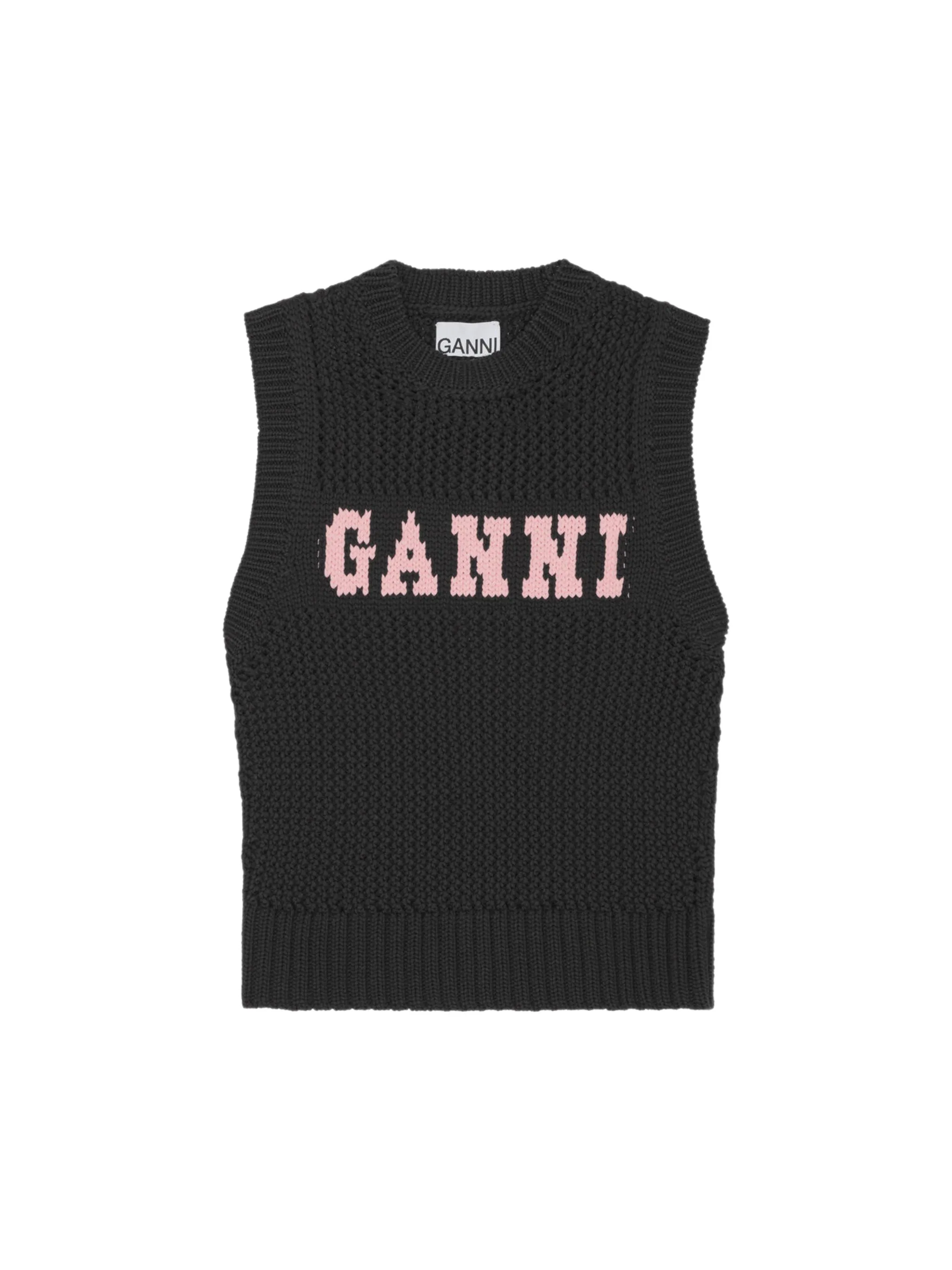 Ganni Cotton Rope Vest K2047