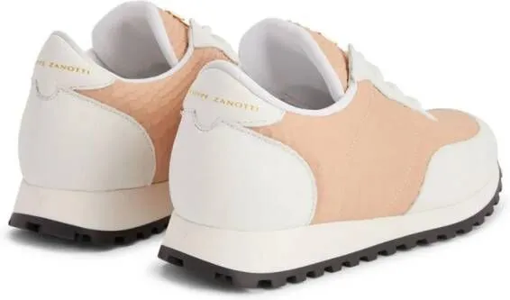 Giuseppe Zanotti Jimi leather low-top sneakers Neutrals