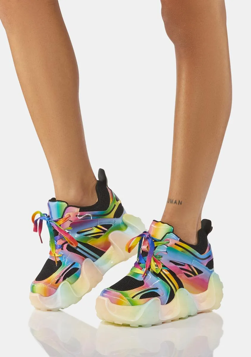 Groovy Carambola Platform Sneakers-