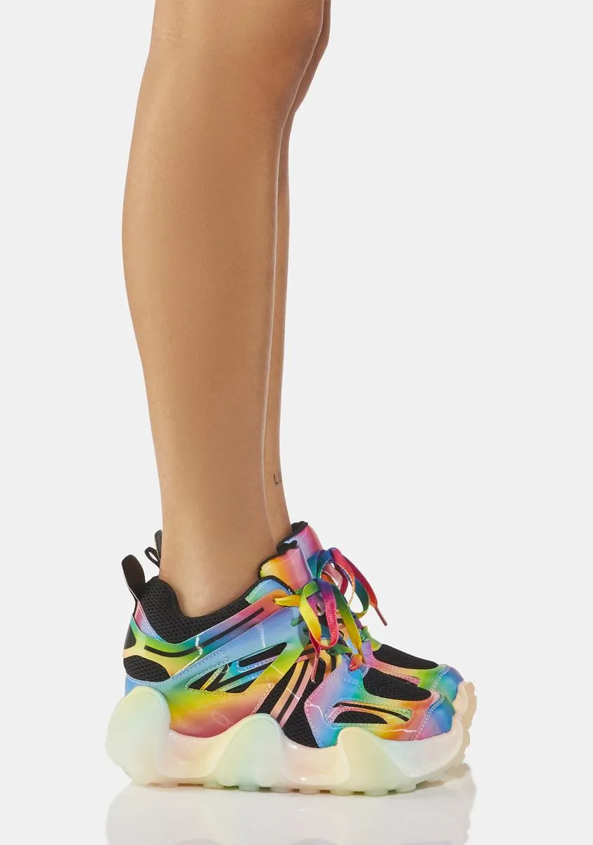 Groovy Carambola Platform Sneakers-