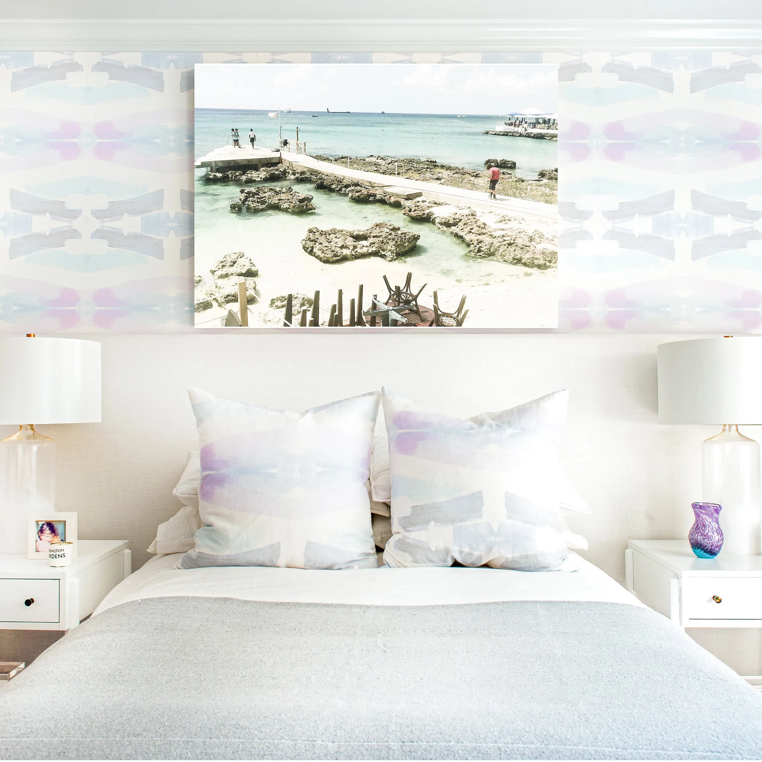 Gustavia Lilac Sky Pillow